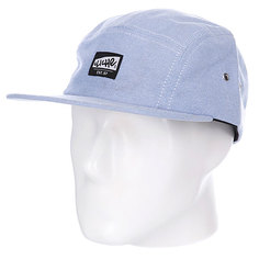 Бейсболка пятипанелька Cliche Chambray 5 Panel Blue