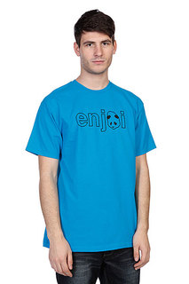 Футболка Enjoi Headvetica Turquoise