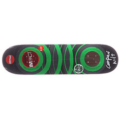 Дека для скейтборда для скейтборда Almost S5 Cooper Glow x The Dark Impact Green 31.7 x 8.25 (21 см)