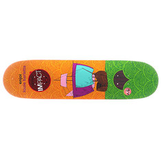 Дека для скейтборда для скейтборда Enjoi S5 Barletta Vessels Impact Plus Orange/Green 31.7 x 8.0 (20.3 см)