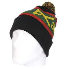 Шапка с помпоном Anon Mns Sampson Beanie Black