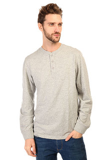 Лонгслив Burton Curtis Henley Heather Pewter