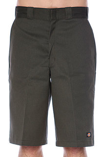 Классические мужские шорты Dickies 13 Multi Pocket Work Short Olive Green