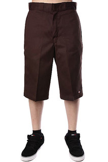 Классические мужские шорты Dickies 15 Work Short W/Cell Phone Pocket Dk.Brown
