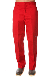 Штаны прямые Dickies Double Knee Work Pant English Red