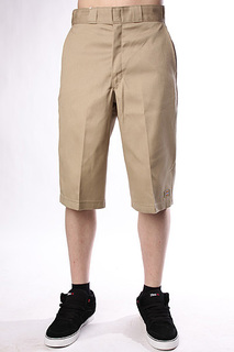 Классические мужские шорты Dickies 15 Work Short W/Cell Phone Pocket Khaki