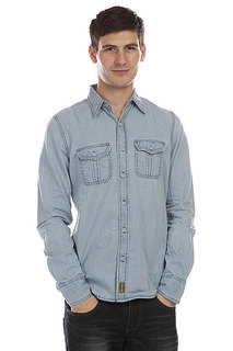 Рубашка Dickies Blue Collar Shirt Blue