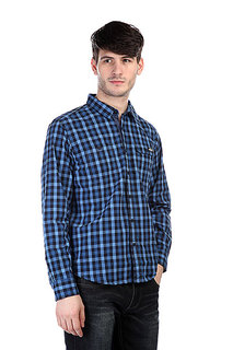 Рубашка в клетку Dickies West Hollywood Blue
