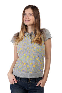 Поло женское Dickies Marla Grey Melange