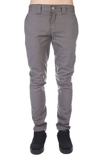 Штаны прямые Dickies Slim Skinny Work Pant Gravel Grey