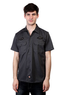 Рубашка Dickies Rotonda West Charcoal Grey