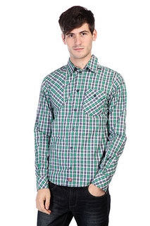 Рубашка в клетку Dickies Warrenton Ls Emerald