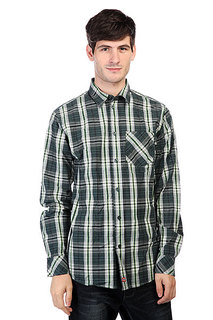 Рубашка в клетку Dickies Elberton Shirt Hunter Green