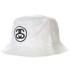 Панама Stussy Link Bucket Hat White