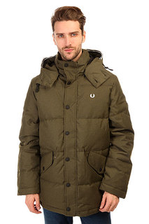 Пуховик Fred Perry Down Field Jacket Olive