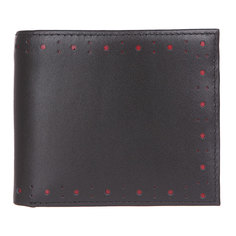 Кошелек Fred Perry Punched Brogue Billfold &amp; Coin Black