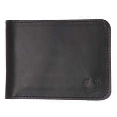 Кошелек Fred Perry Leather Billfold Wallet Black