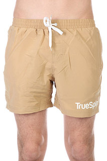 Шорты пляжные TrueSpin Swimming Shorts Splash One Beige