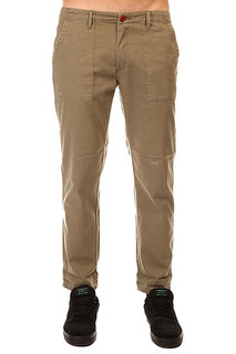 Штаны прямые Billabong Peace Not War Pants Grunge Green