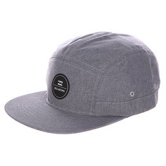 Бейсболка пятипанелька Billabong Barnaby 5 Panel Grey