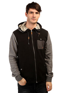 Толстовка классическая Billabong Hudson Zip Hood Black