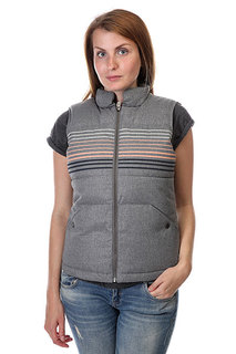 Жилет женский Roxy Freedom Vest St J Jckt Charcoal Heather