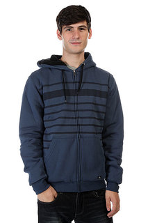Толстовка утепленная Quiksilver Stripe Sherpa Dark Denim