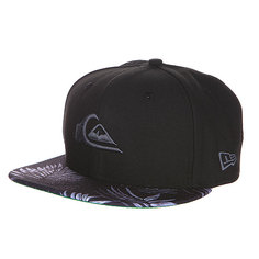Бейсболка New Era Quiksilver Scallop NewEra Black/Grey
