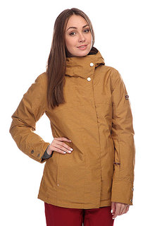 Куртка женская Roxy Torah Bright Individual Jacket Bone Brown