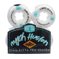 Колеса для скейтборда для скейтборда Ricta Nyjah Huston Pro Nrg White 81B 51 mm