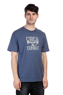 Футболка Circa Combat Icon Tee Denim Heather