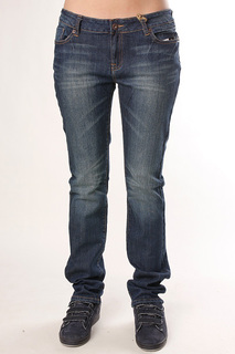 Джинсы узкие женские Zoo York Skinny Fit Denim Dk Destroy