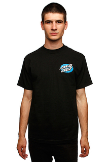 Футболка Santa Cruz Bone Hand Black