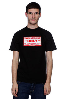 Футболка Santa Cruz Skateboarding Only Black