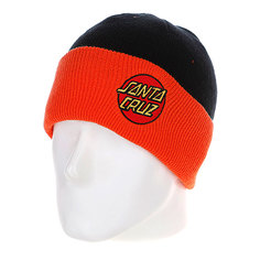 Шапка Santa Cruz Classic Dot Shoreman Black/Orange