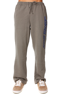 Штаны прямые Santa Cruz Classic Strip Sweat Pant Grey