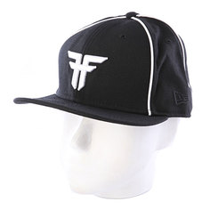 Бейсболка Fallen New Era Trademark Black/White