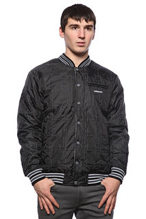 Куртка бомбер Dekline Team Jacket Black/White