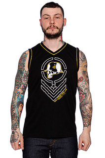 Майка Metal Mulisha Wiz Black/Yellow
