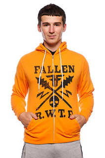 Толстовка Fallen Territory Zip Hood Orange/Black