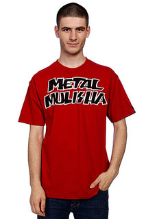 Футболка Metal Mulisha Contender Cardinal