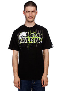 Футболка Metal Mulisha Frequency Black/Green