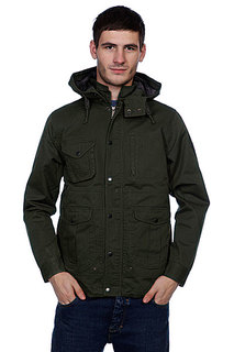 Куртка Huf Waxed Highland Jacket Rifle Green