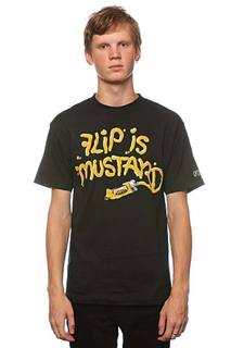 Футболка Flip Mustard Black