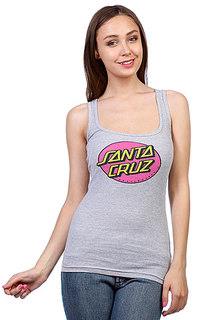 Майка женская Santa Cruz Other Dot Tank Heather Grey
