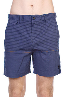 Пляжные мужские шорты Insight Vector Rain Walkshort Black Out Blue