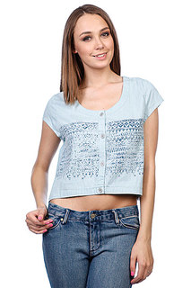Рубашка женская Insight West Crescent Shirt Mid Blue Denim