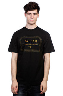 Футболка Fallen Verte Black/Gold