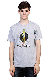 Футболка Toy Machine Survivalist Heather Grey