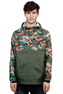 Ветровка анорак Huf Ventura Ripstop Anorak Military/Camo